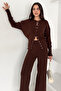 Women's Wide Leg Knitwear Set – Knit Flow - 2