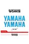 Yamaha Sticker 2 Pieces Universal Compatible with All Floors and Models