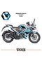 Bajaj Rs200 Fairing Sticker Air Brush Motorcycle Fairing Model Ready Kit All Models Compatible