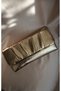 Women's Metallic Gold Envelope Model Design Portfolio Clutch Special Occasion Bag