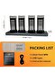 Gixie Clock Mini Creative Simulation Nixie Tube Digital Variable Color Clock LED Digital Clock Stein - 4