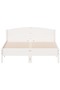 Bed Frame without Mattress White 160x200 cm Solid Wood Pine - 2