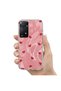 Xiaomi Redmi Note 11 Pro 4g Compatible Case Pink Heart Silicone Case Red - 3