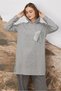 Zipped Detail Tracksuit Tunic 46257 - 2