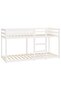 Bunk Bed without Mattress White 80x200 cm Solid Wood Pine - 2