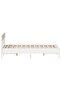 Bed Frame without Mattress White 140x200 cm Solid Wood Pine - 4