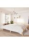 810102 Bed Frame without Mattress Solid Wood 200x200 cm