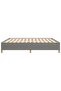 Bed Frame without Mattress Dark Grey 180x200 cm Super King Fabric - 5