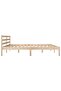 Bed Frame without Mattress 180x200cm Super King Size - 4