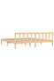 810102 Bed Frame without Mattress Solid Wood 200x200 cm - 5
