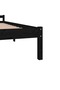 Bed Frame without Mattress 180x200cm Black Super King Size - 5