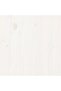 Bed Frame without Mattress White 140x200 cm Solid Wood Pine - 7