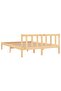 810082 Bed Frame without Mattress Solid Wood 140x200 cm - 5