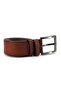 Saraç 1106 24K 4.5 cm Men's Jeans Belt Brown - 2