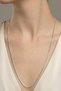 Steel Flat Snake Necklace - Extra Long 65 cm 2 mm Silver Color |   Non-Tarnishing, Unisex, 2 Years Warranty