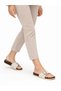 Prm 21501 Wood Look Single Buckle Casual Women's Slippers Home and Outdoor Slippers - 4