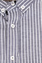 Fashion XL Plus Size Men's Satin Striped Shirt 20399 - 5