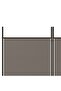 3-Panel Room Divider Anthracite 150x220 cm Fabric - 6