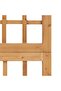 3-Panel Room Divider/Trellis Solid Fir Wood 121x180.5 cm - 6
