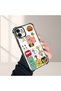 حافظة حماية من السيليكون الشفاف المتوافقة مع هاتف iPhone 12، سبونج بوب - 4