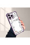 حافظة واقية من السيليكون الشفاف المتوافقة مع هاتف iPhone 15 Pro Max بنمط إبداعي - 5