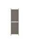 5-Panel Room Divider Anthracite 250x200 cm Fabric - 5