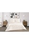 Heart Pattern 3 Piece Double Bedspread