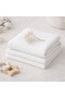 Muslin Baby Blanket (2 Layers) 100 X 100 cm - 100% Cotton White - 3