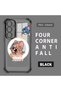 Samsung Galaxy A24 Compatible Transparent Silicone Flutter Protective Case Tom and Jerry