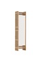 Folding 6-Panel Room Divider 240 cm Bamboo and Canvas - 5