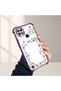 Realme C21 Compatible Transparent Silicone Flutter Protective Case Creative Pattern - 4