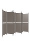 6-Panel Room Divider Anthracite 300x180 cm Fabric - 2