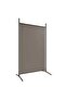 3-Panel Room Divider Anthracite 525x180 cm Fabric - 5