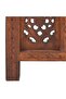 Hand carved 3-Panel Room Divider Brown 120x165 cm Solid Mango Wood - 5