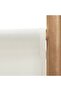 Folding 6-Panel Room Divider 240 cm Bamboo and Canvas - 7