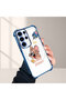 Samsung Galaxy S23 Ultra Compatible Transparent Silicone Flutter Protective Case Tom and Jerry - 4