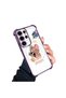 Samsung Galaxy S23 Ultra Compatible Transparent Silicone Flutter Protective Case Tom and Jerry - 2