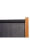 6-Panel Room Divider Black 420x180 cm - 5