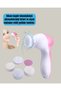 Facial Skin Care Tool with 5 Heads for Deep Cleansing and Massage - 3