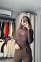 Turtleneck Blouse with Tulle Detail on the Chest - 4