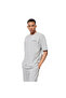 White Slim Fit Slim Fit Cotton Stretch Printed Crew Neck T-Shirt - 3
