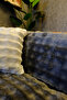 Plush Sofa Cover Shawl Fluffy Bubble Anthracite Multi-Purpose Diamond Pattern 170X210 cm - 3