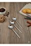 Round New Generation 6-Piece Teaspoon Set Stainless Steel - 2