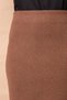 Women's Lightweight Stretch Fabric Winter Cashmere High Waist Above Knee Lightweight Mini Pencil Skirt - Milk Coffee - 5