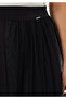 Special Design Plaid Top with Tulle 3D Look Midi Skirt - 5