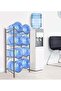 8 Bottles Storage Rack 4 Tier Reinforced Carbon Steel Heavy Duty - 2