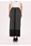 Maxi Knitted Water-Patterned Pencil Skirt with Back Zipper - 5