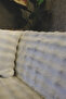 Plush Sofa Cover Shawl Fluffy Bubble Gray Multi-Purpose Diamond Pattern 170X210 cm - 3