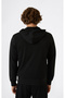 Full Zip Hoodie Sweatshirt Men's Black Sweatshirt - 221918-Kk001 - 2