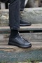 Diego Model Imported Sole Genuine Combination Leather Sneaker Shoes - 2